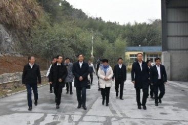 中國建材集團黨委書記、董事長周育先調研巨石九江鈣業(yè)公司